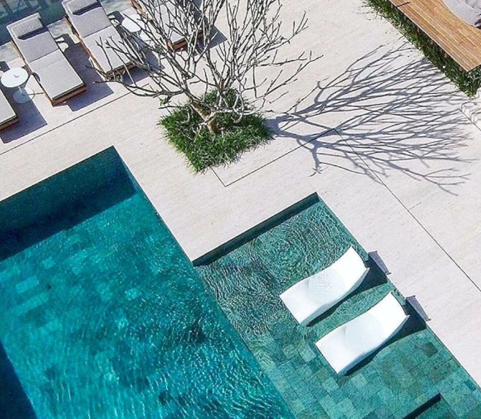 Piedra Bali para revestimientos de piletas y piscinas en Mendoza.